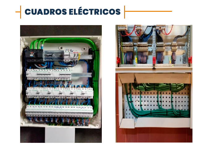 cuadros eléctricos en las palmas